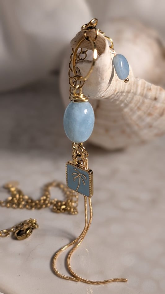 Collier pendentif Marine