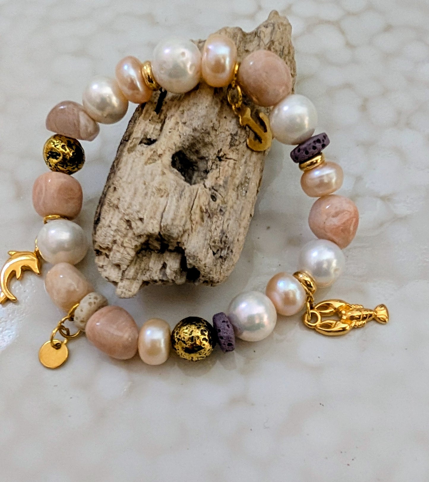 Bracelet une journée à la plage.