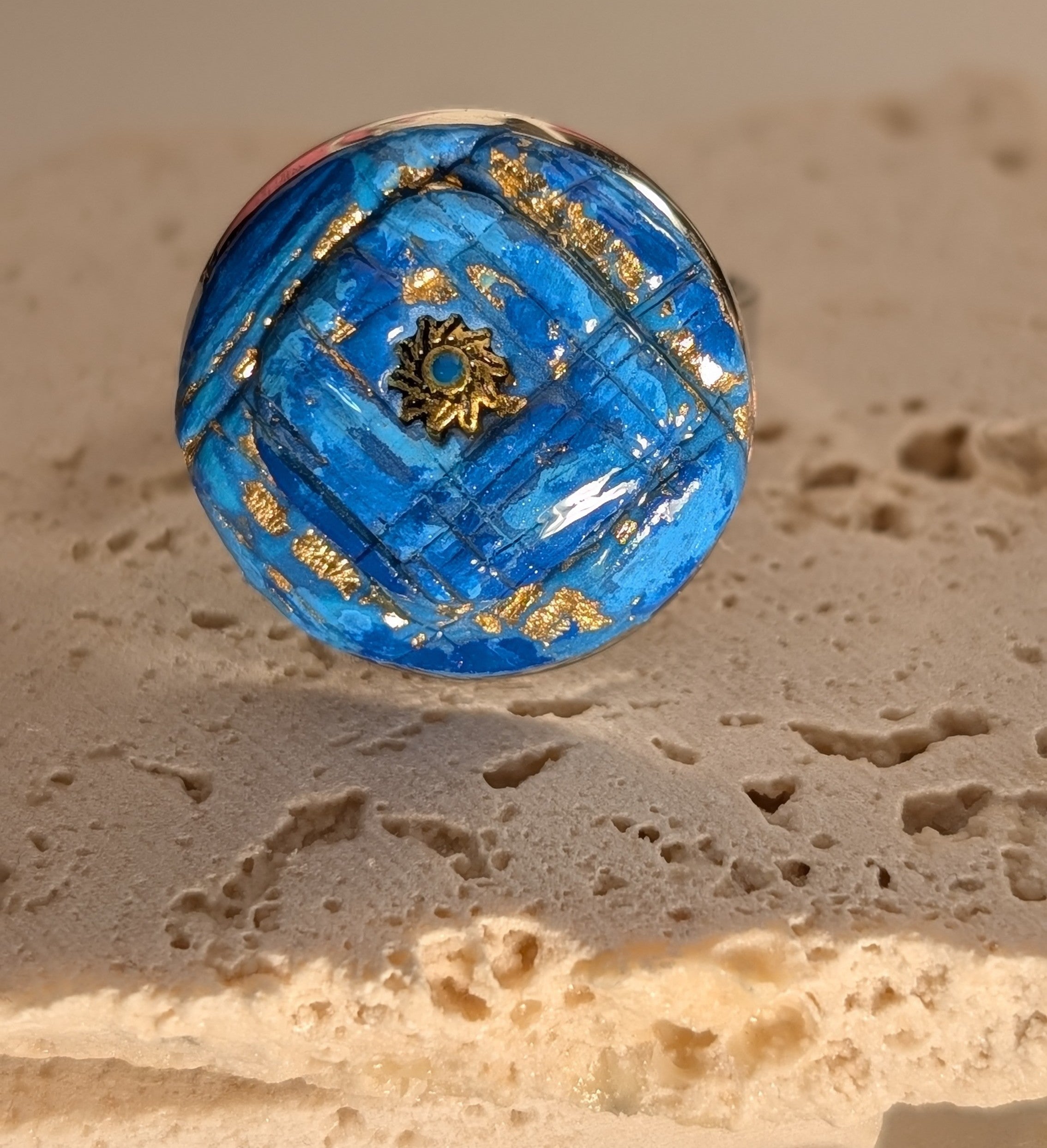 Bague Collection Summer " Ma petite récréation Cabochon".