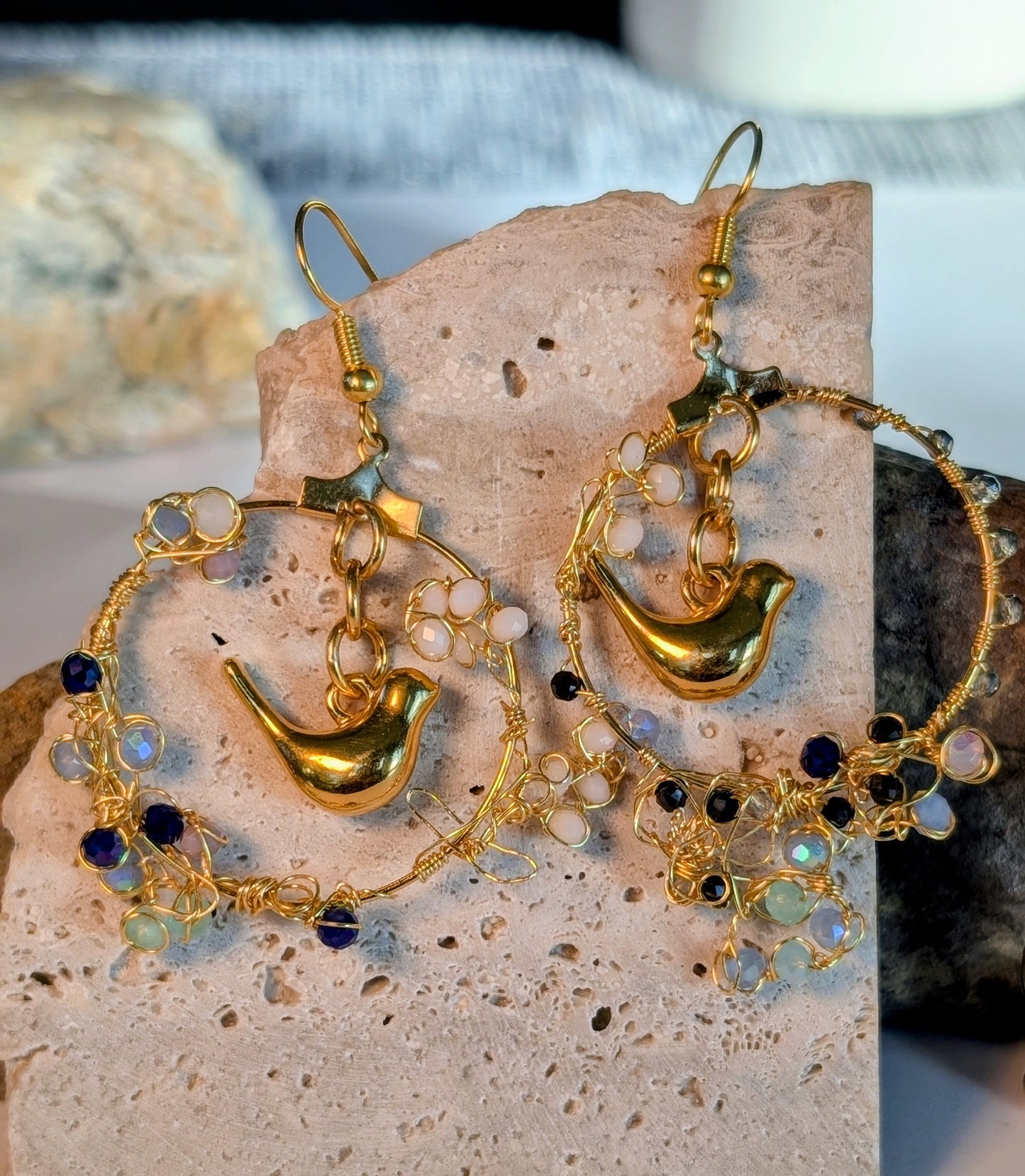 Boucles d'oreilles créoles Spéciale fêtes de fin d'année ✨