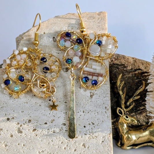 Boucles d'oreilles Spéciales fêtes de fin d'année ✨