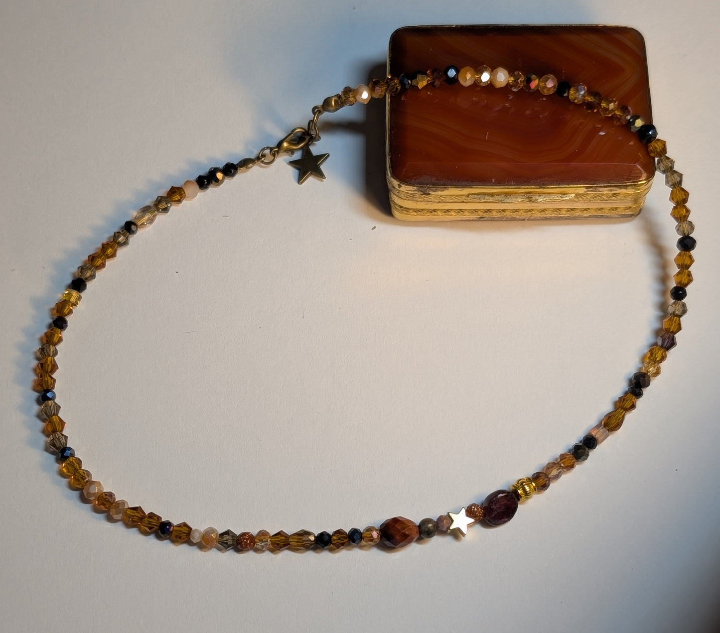 Collier ras du cou Moka