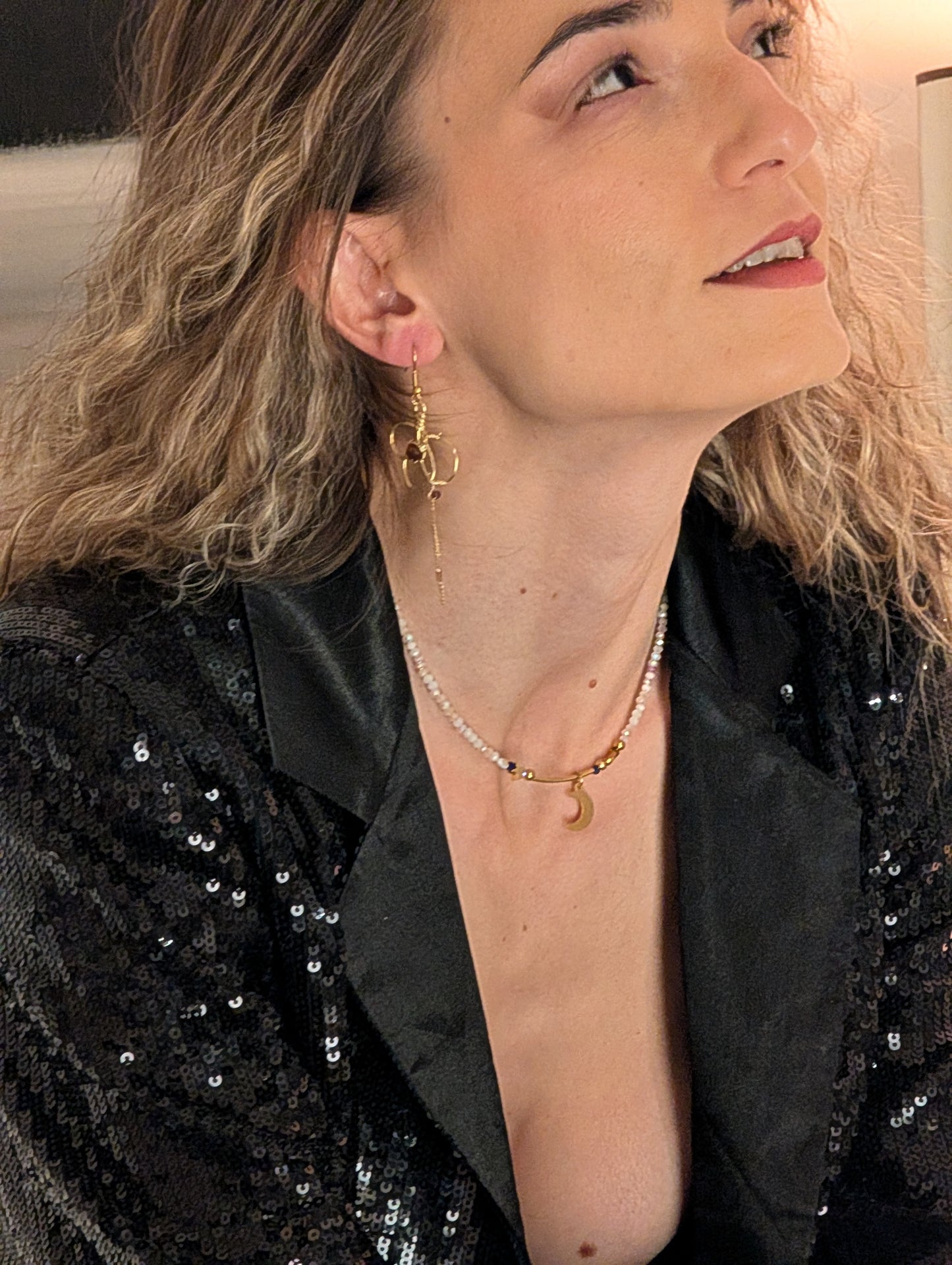 Boucles d'oreilles fleurs Collection spéciale fêtes de fin d'année ✨.