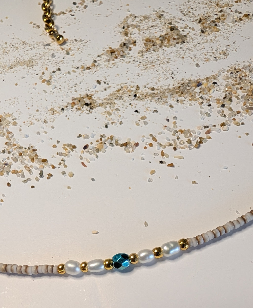 Collier ras du cou collection "Ma petite Rocaille.