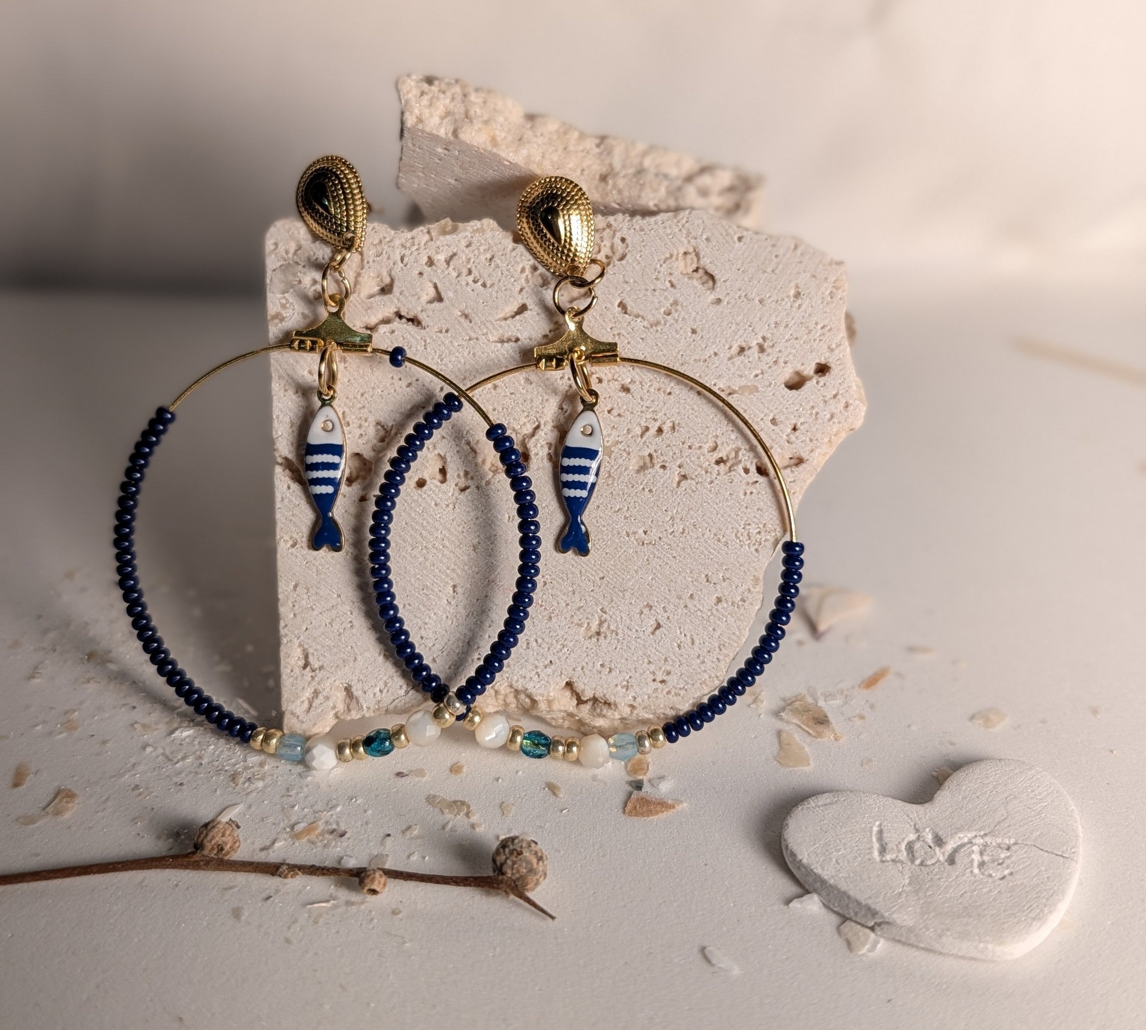 Boucles d'oreilles Collection " Ma petite fantaisie"