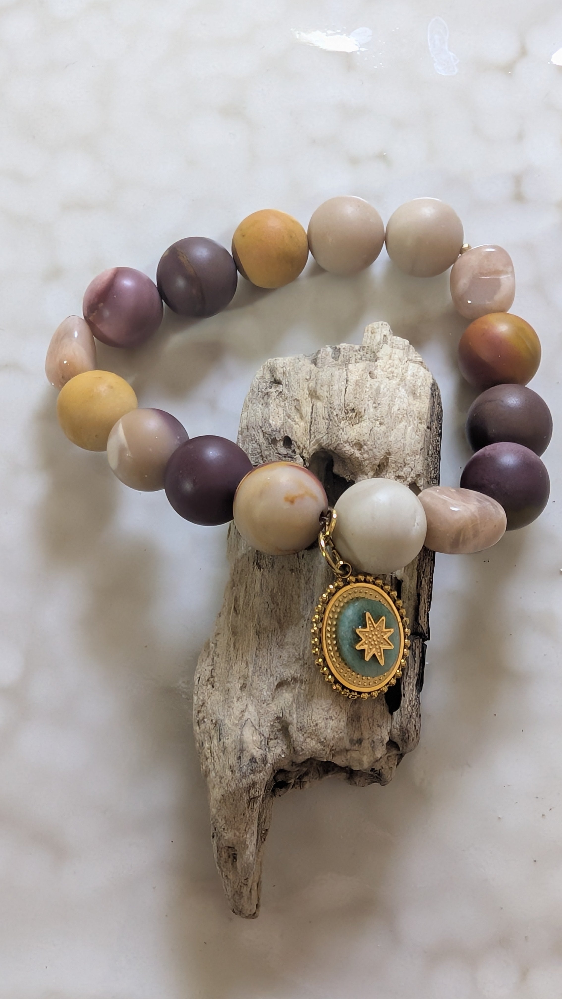Collection perles semi-précieuses. Bracelet