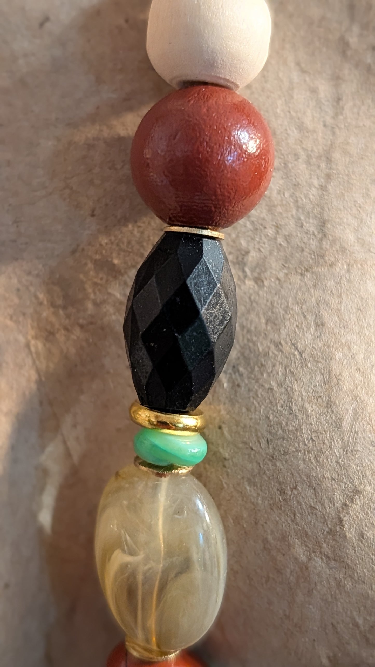 Collier de la collection" A la rencontre des perles Vagabondes".
