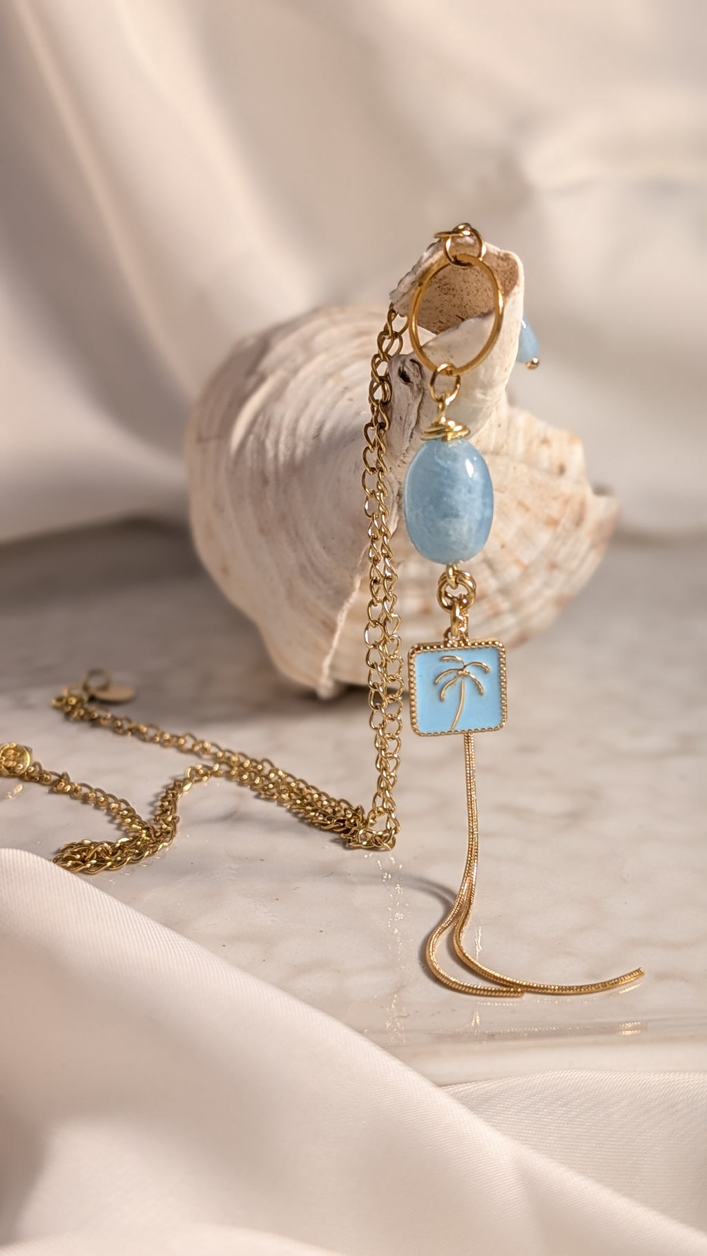 Collection perles semi-précieuses. Pendentif