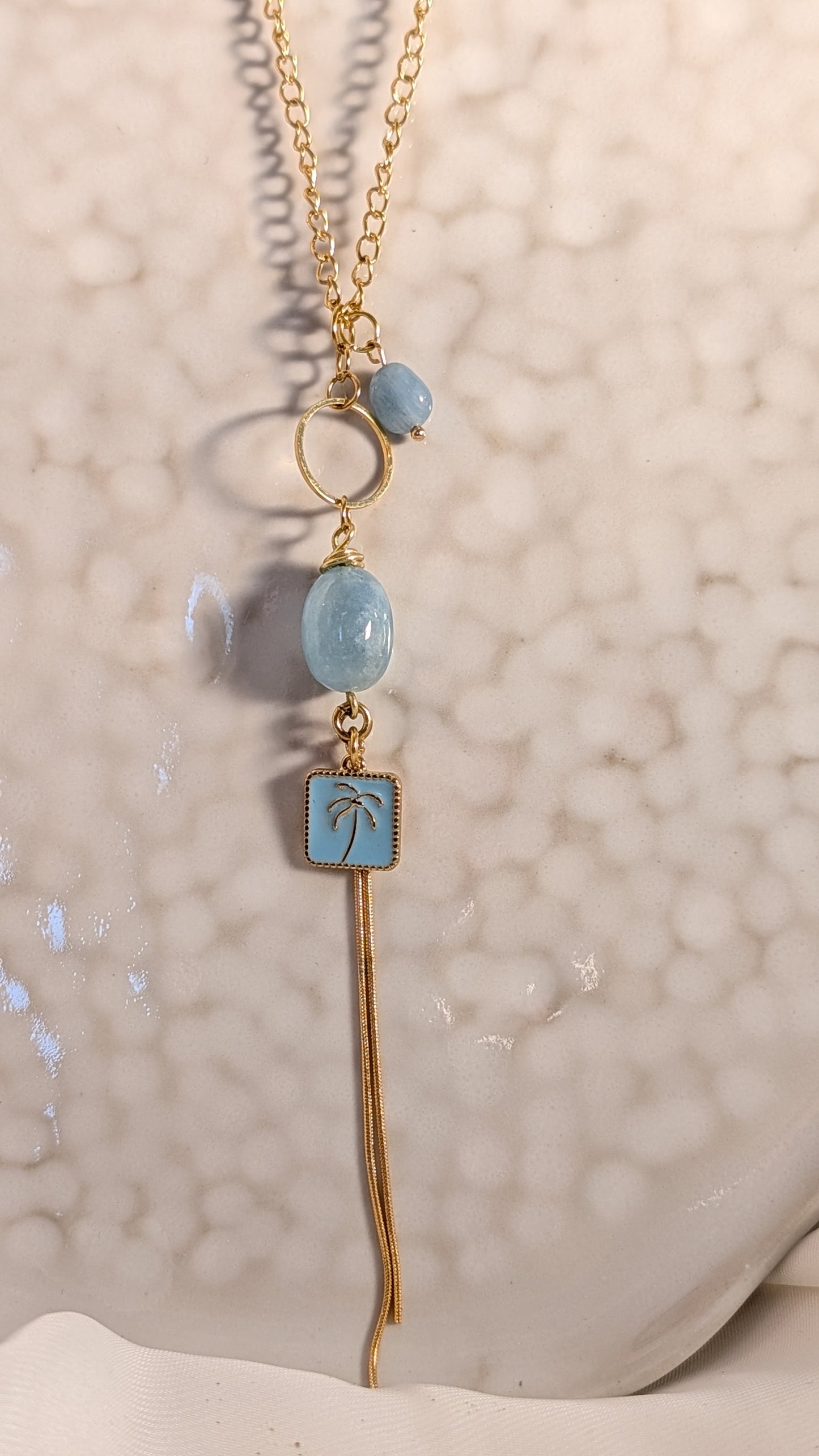 Collier pendentif Marine
