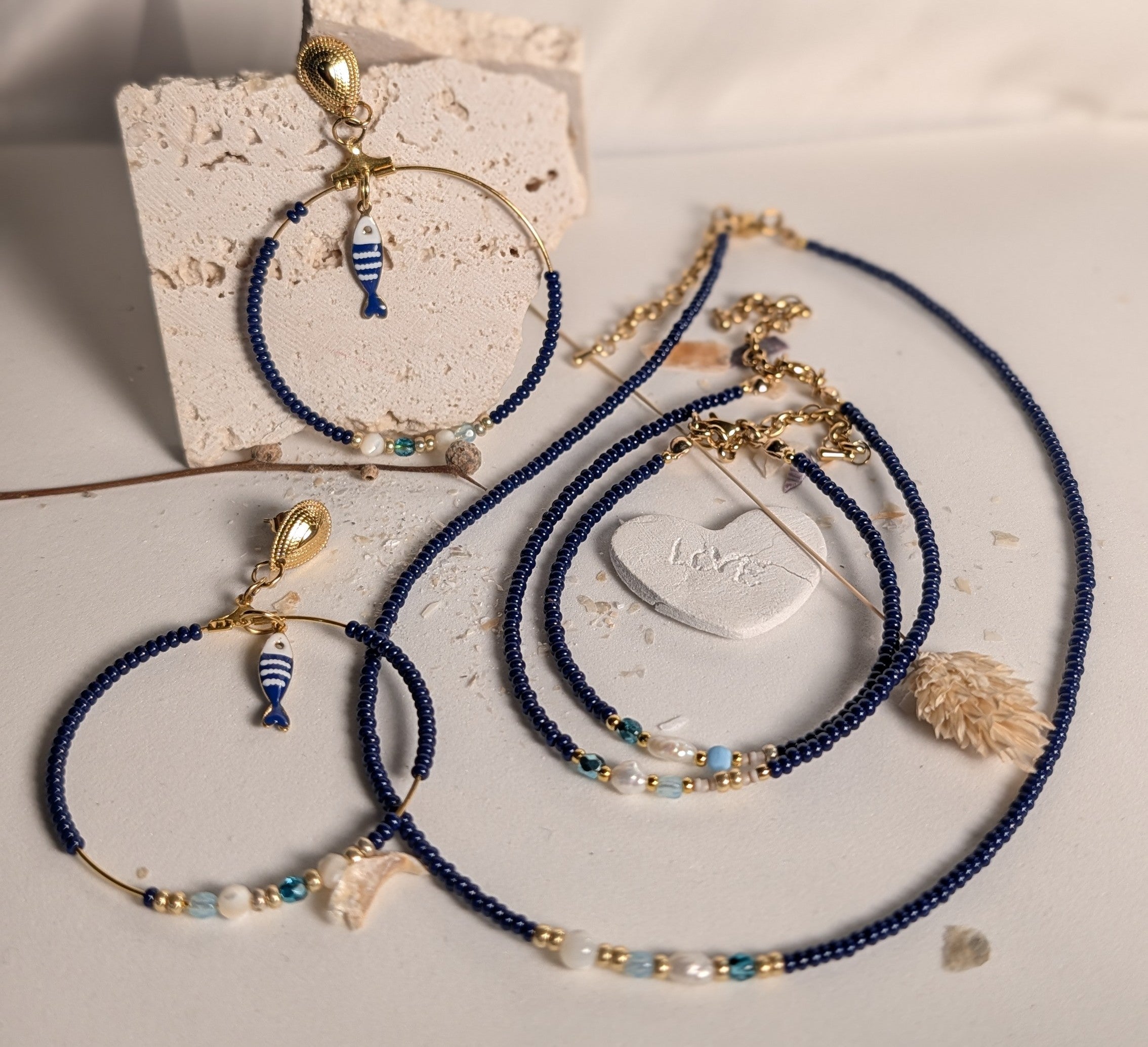 Bracelet collection " Ma petite rocaille"