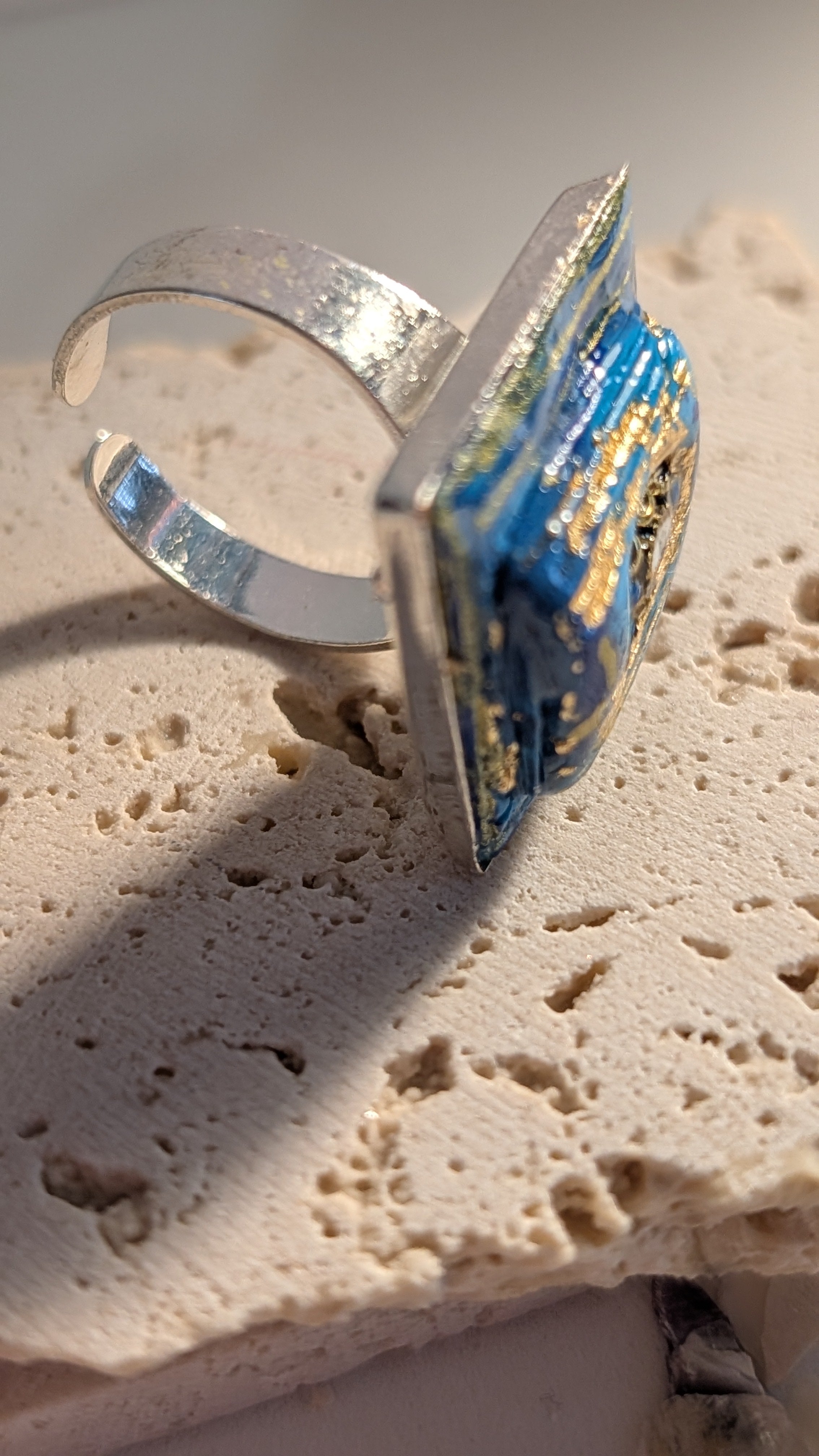 Bague Collection Summer " Ma petite récréation Cabochon".