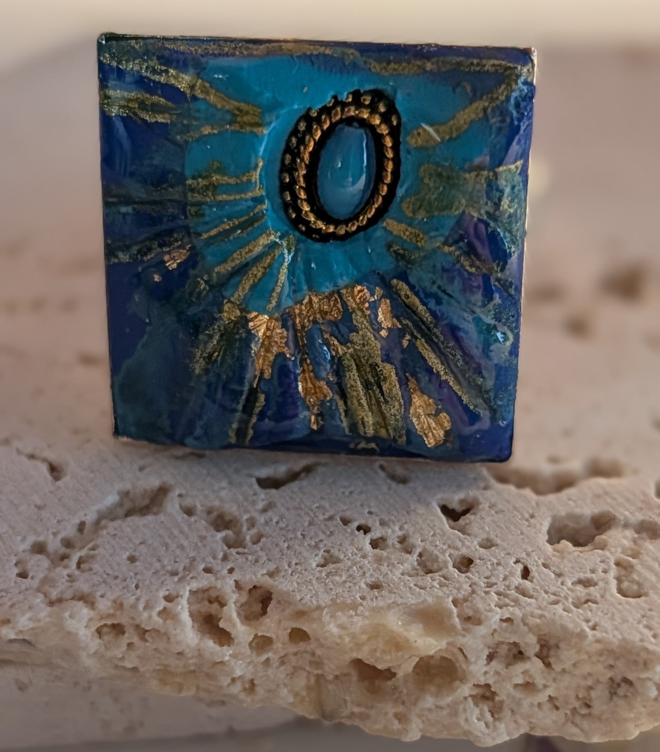 Bague Collection Summer " Ma petite récréation Cabochon"