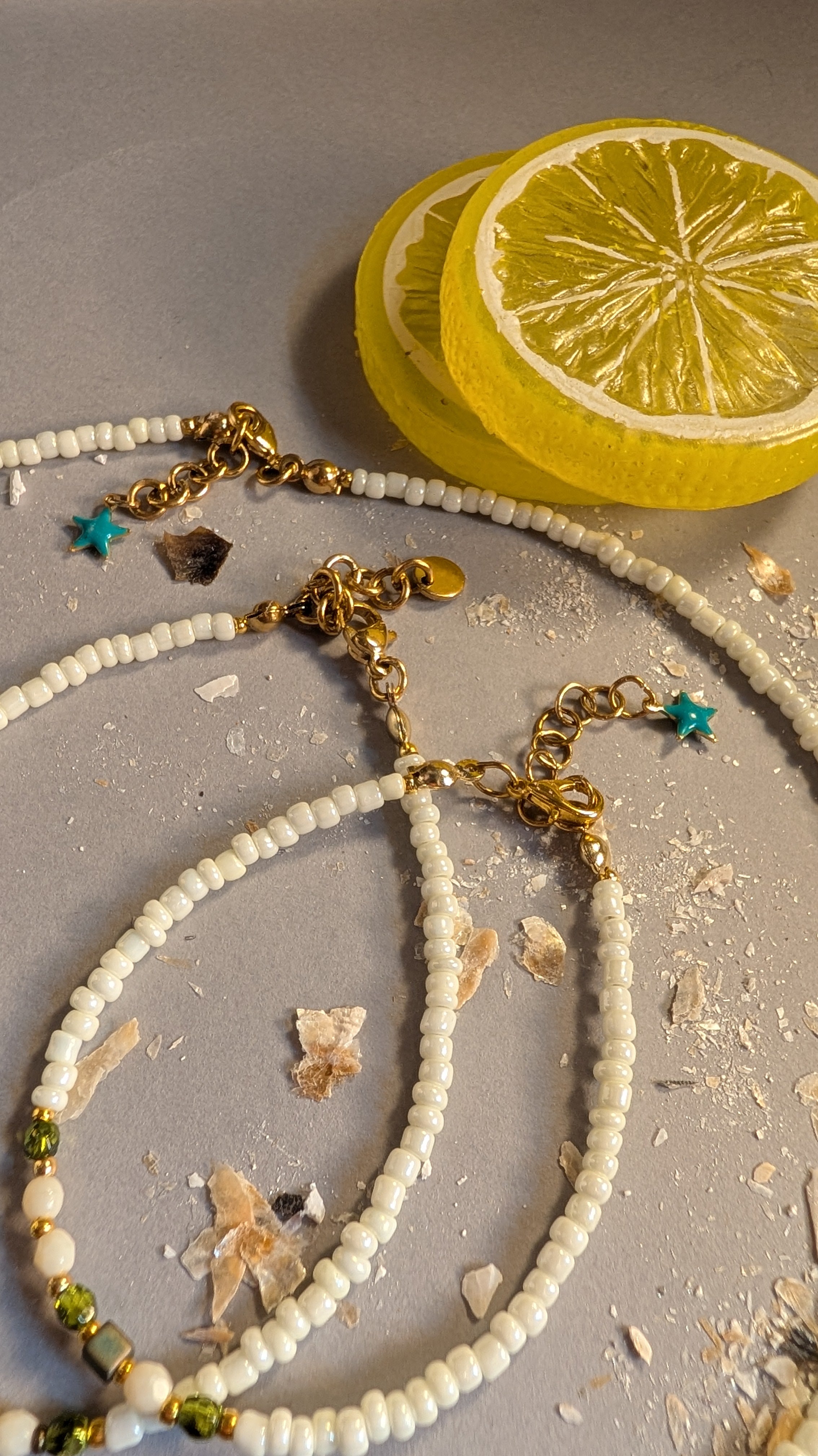 Collection Ma petite Rocaille. Parure